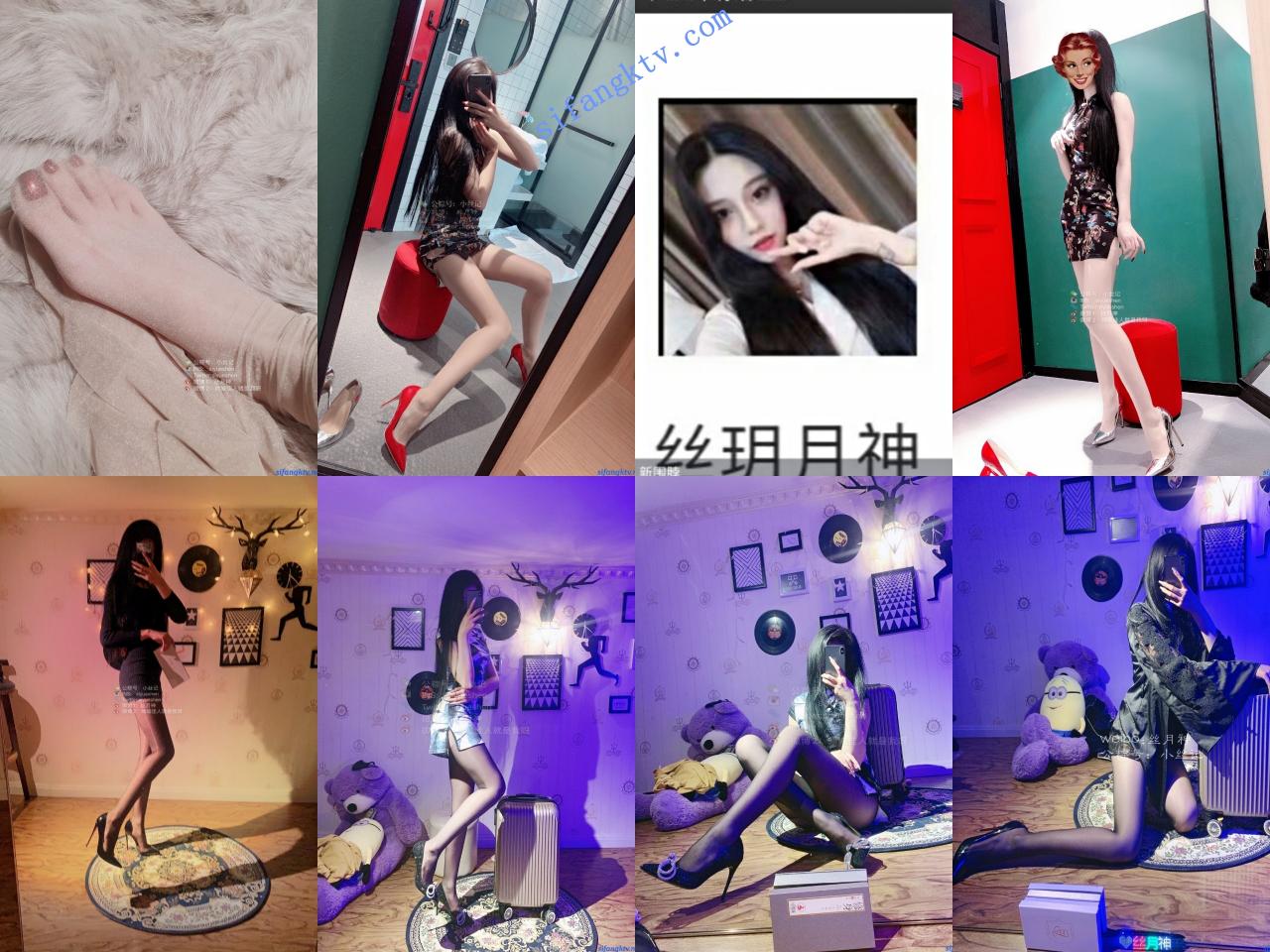★★★ 丝袜足控 微博女神丝月神丝足淫语诱惑+自慰流出 图 05