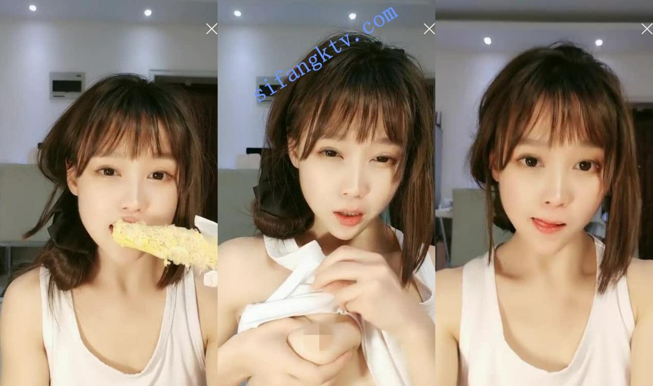 高颜值女大学生 哦好的就这样 酒后发骚露三点 白虎嫩逼 图 04