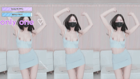 精品裸舞 5721004 穿裙子跳舞 露胸 皮肤白暂身材好 图 09