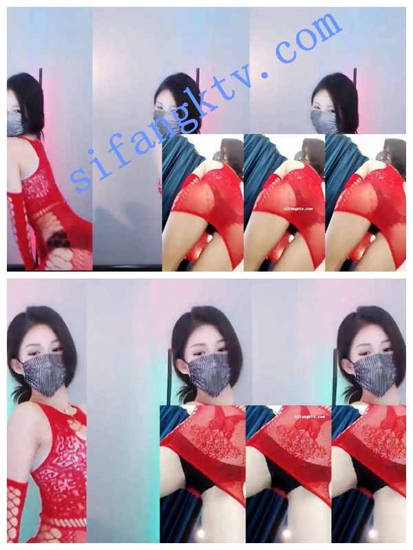 虎牙精品 超美女神 沪娱小酒酒 520定制蕾丝内内骚舞 图 10