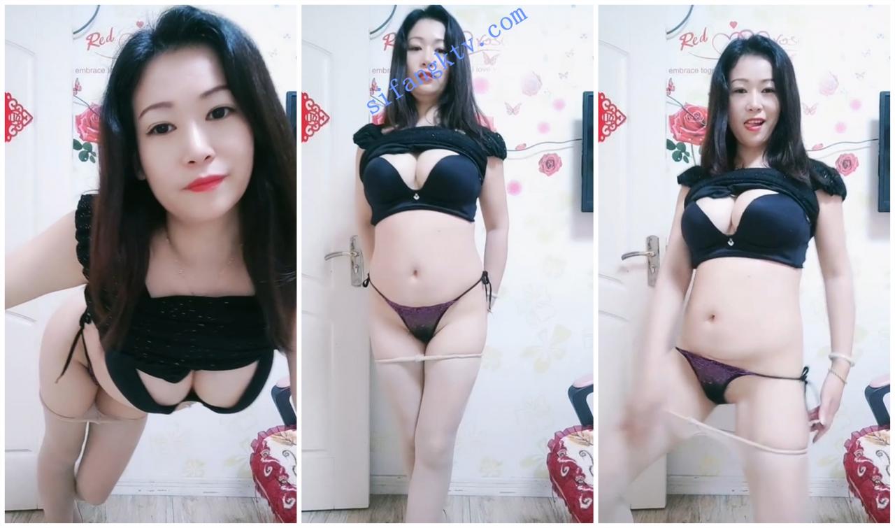 跑车福利 半糖 丝袜美腿少妇 极品大奶肥臀熟女17V 图 08
