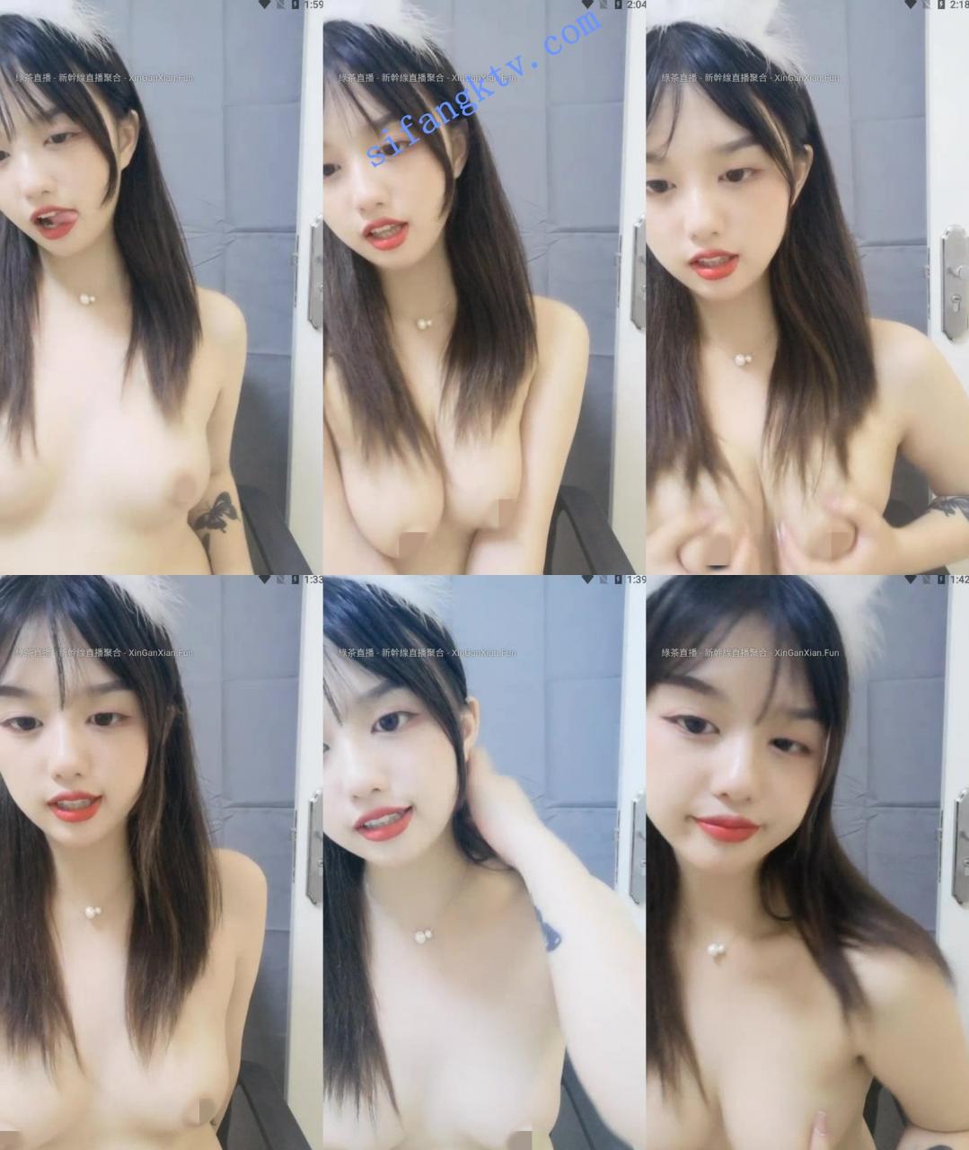 零三年妹妹 可爱的狐狸耳朵小美女露出刚刚发育的咪咪 图 03
