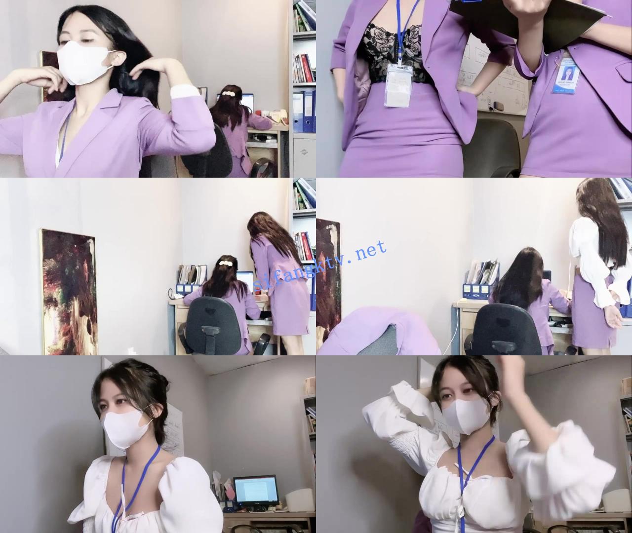 ❤❤❤ST专卖店 Yumi-Office 上班白领在办公室收费自慰大秀 图 02