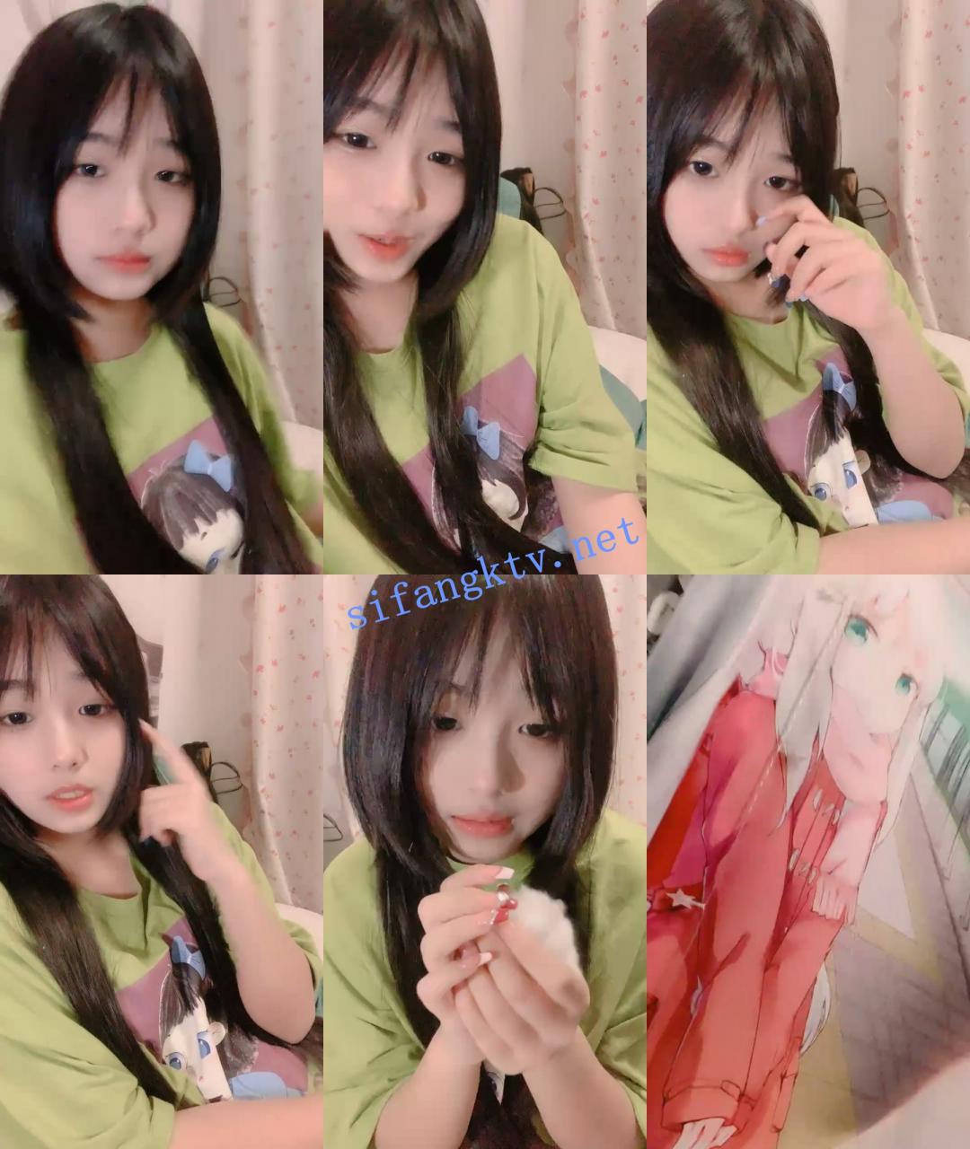 ❤♡ 我擦~校花纯妹~ 色色白虎萝莉 这么纯的妹子在自慰 图 01