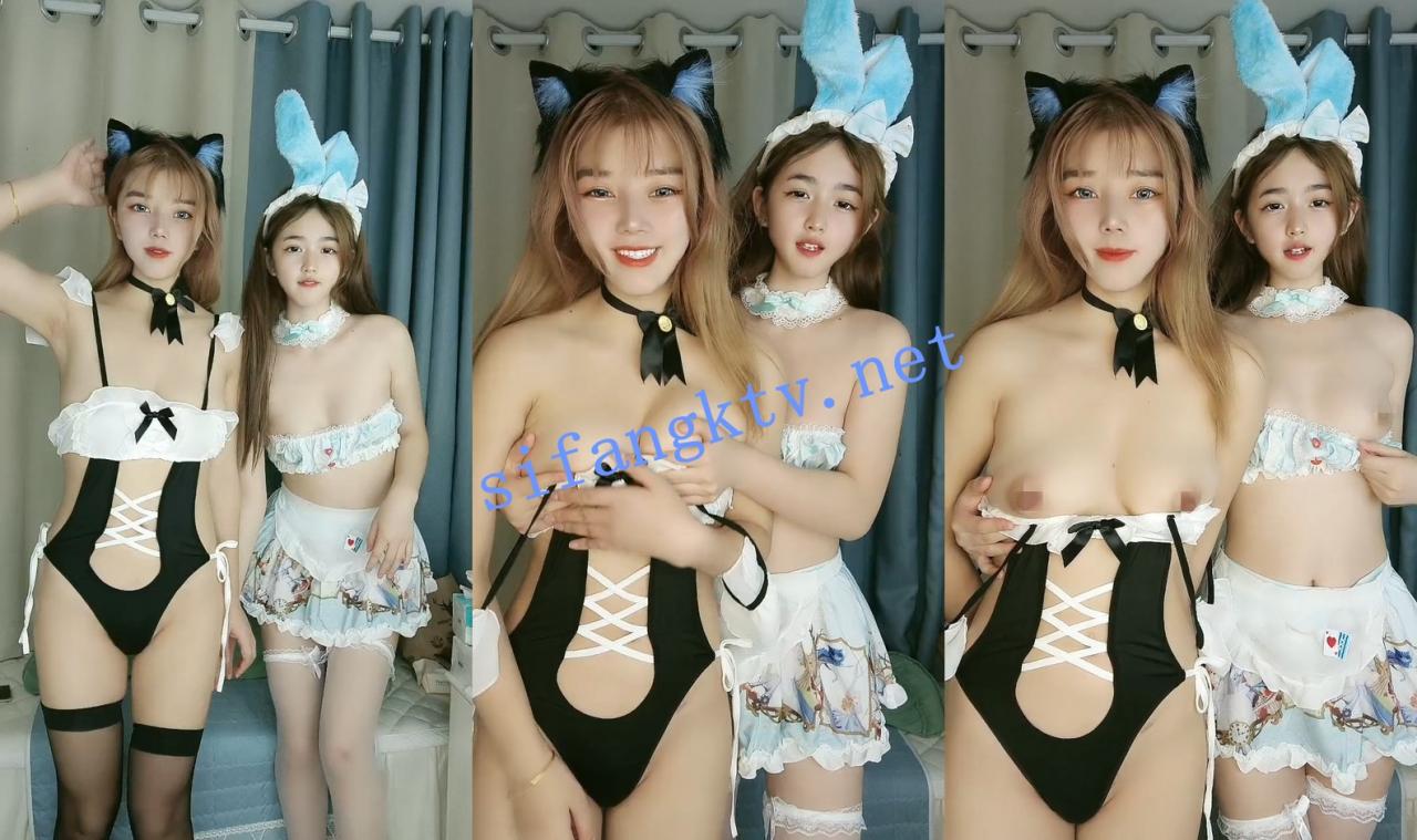 ⚡重磅!大一学妹拉闺蜜下海! 小晶晶 双人收费大秀!~ 图 09