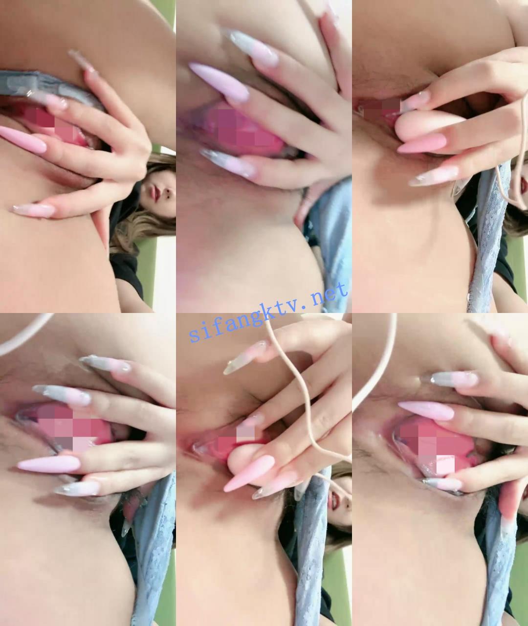 ☸G奶校花学生妹 大一学生 逼逼超级粉嫩 跳蛋自慰流白浆 图 04