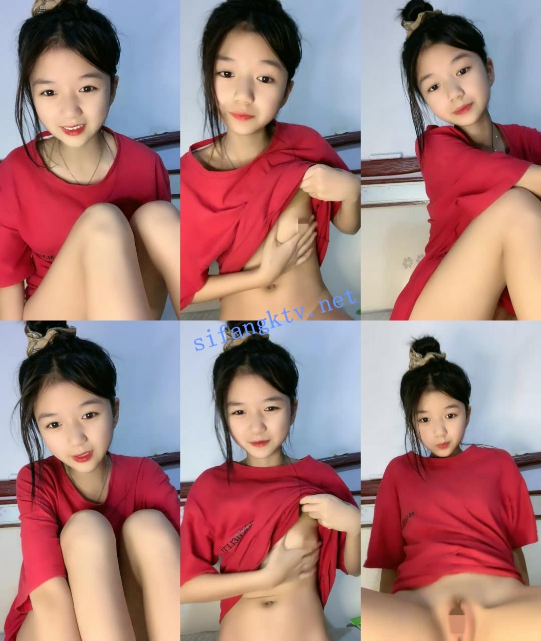 全网最嫩小学妹 小不点摇摇 非常卡哇伊 下海直播赚学费 图 02