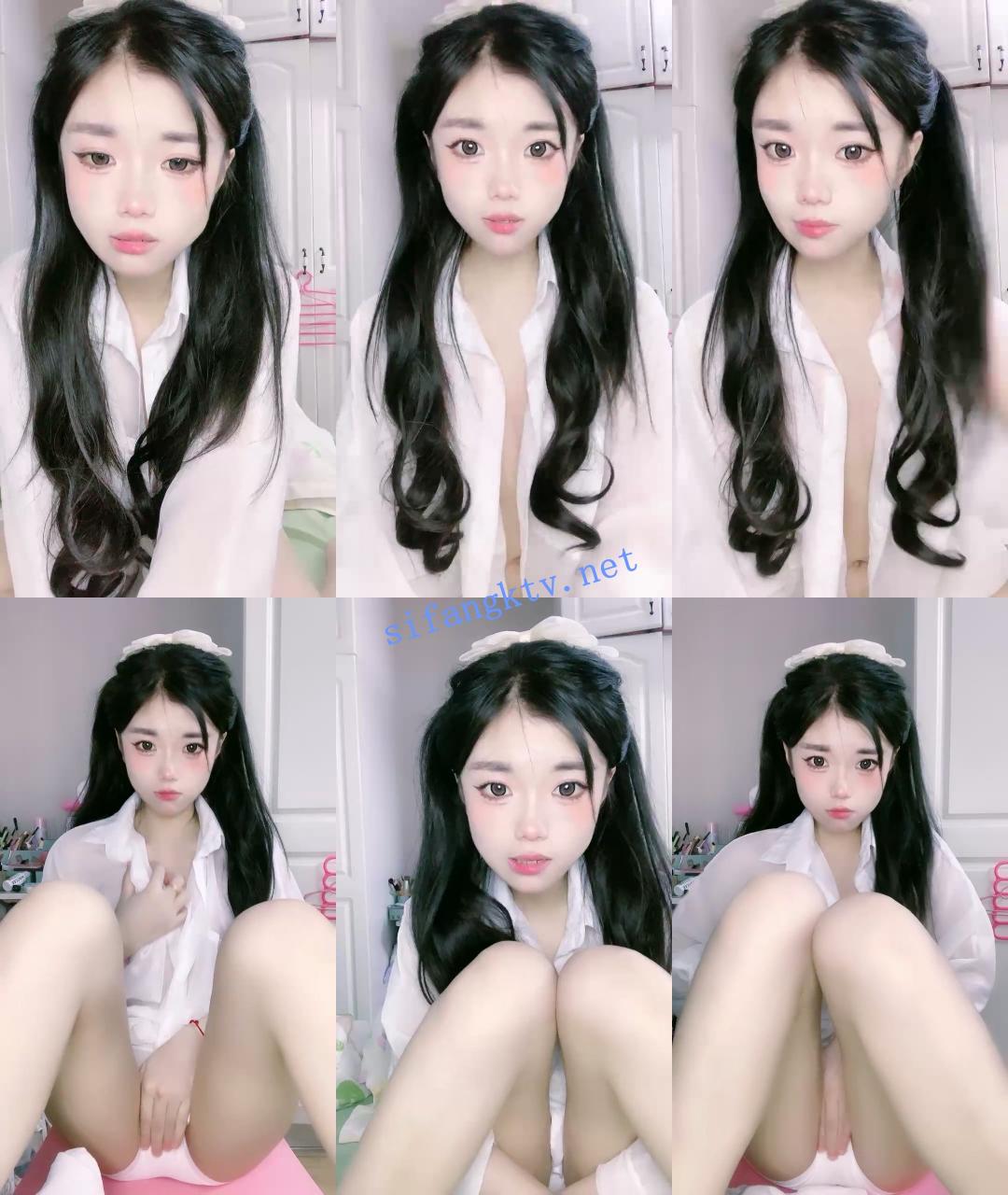 ♆ 19岁妮羊羊 超清纯~双马尾学生妹~掰穴抠逼自慰~爽 ! 图 07