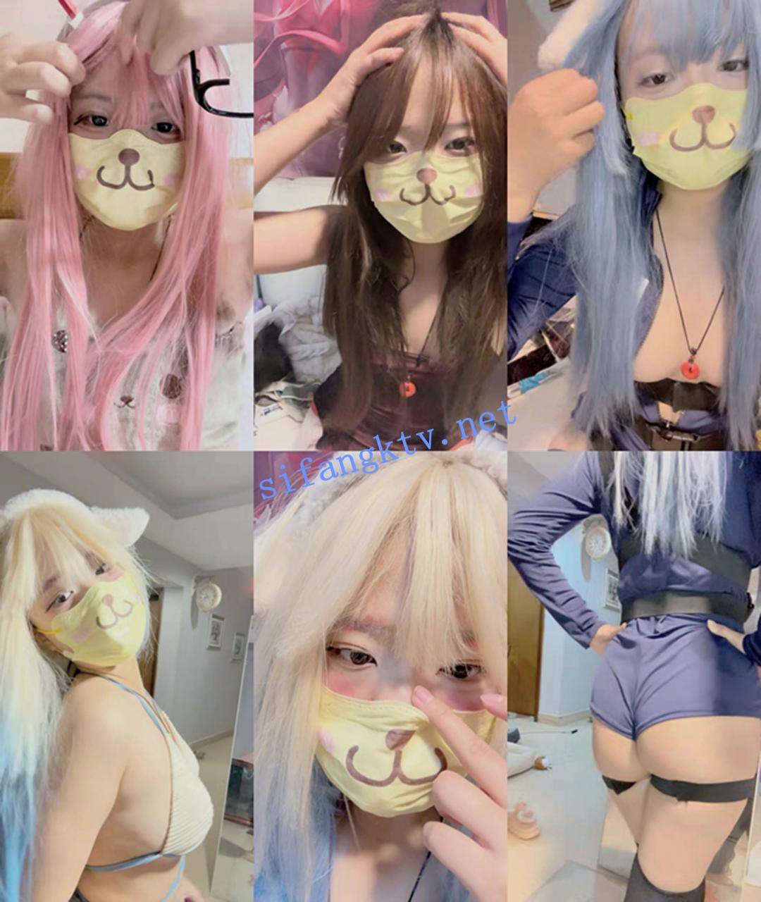灬二次元少女~ 少萝没人爱 宿舍乳夹~脱衣舞~道具自慰秀 图 01