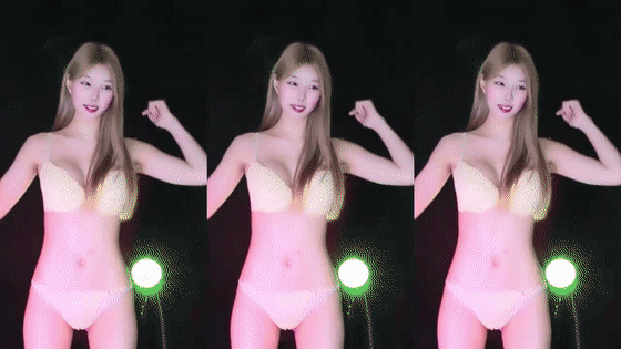 韩国BJ√ thgml1212 疯狂热舞~舞骚弄姿~天使颜值~大白奶子 图 03