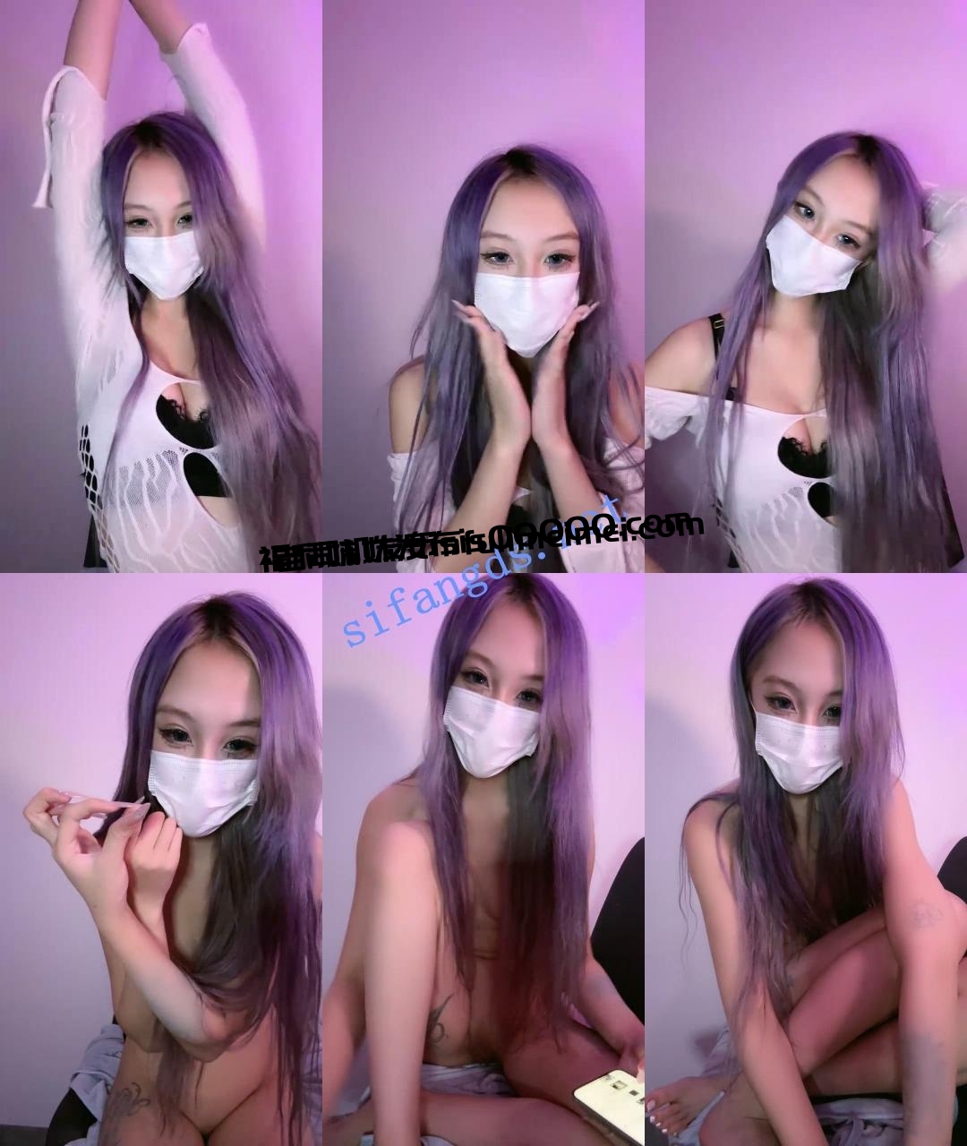 ♆ 奈奈小仙女 骨感小美女! 黑丝裸舞~道具自慰~高潮喷水! 图 02