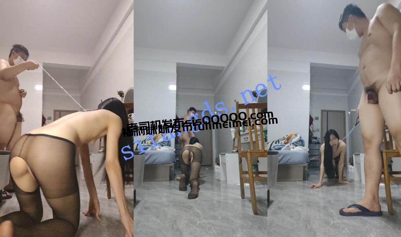 ⚡顶级反差女神! 施施 戴狗链遛狗~自慰啪啪~无套内射~ 图 15