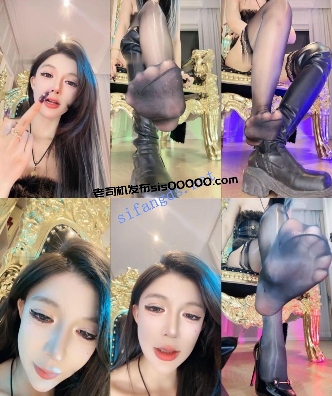 ❤️抖音女神 玥樾 美腿高跟玉足足交语调羞辱口水榨精 图 05