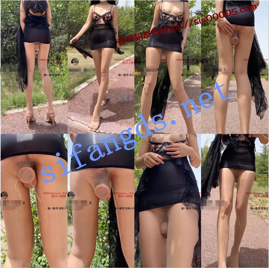 边走边尿 烧婊子 金秘书+虾米 5月露出裸舞喷尿福利 图 10
