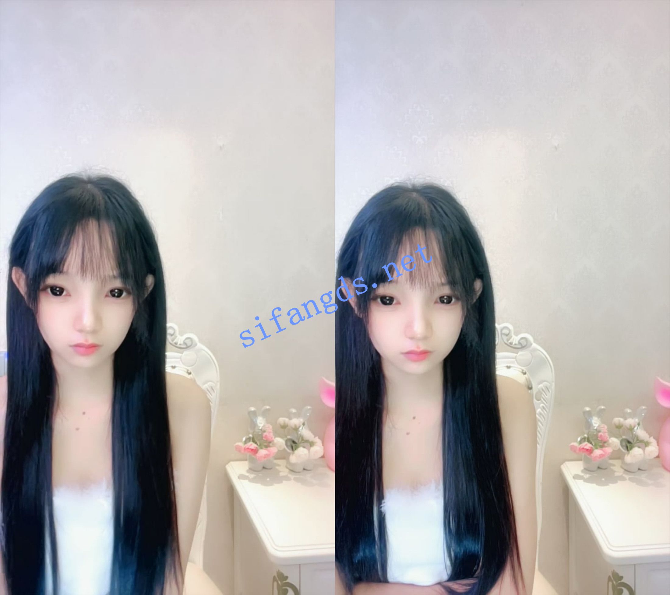 ██平台第一,逆天颜值 鬼鬼啊 道具自慰白浆流出来~爽 图 01