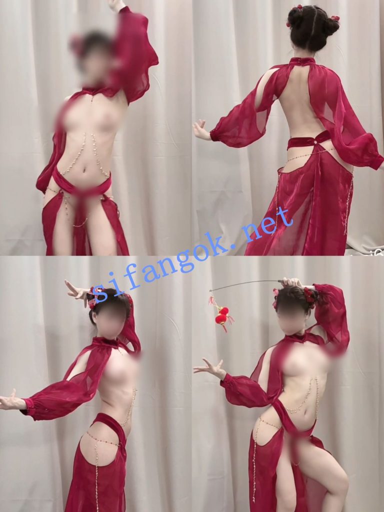 【重磅】大学舞蹈生【小乔（以安）】付费长舞蹈 最新 贺岁【8V】【391M】