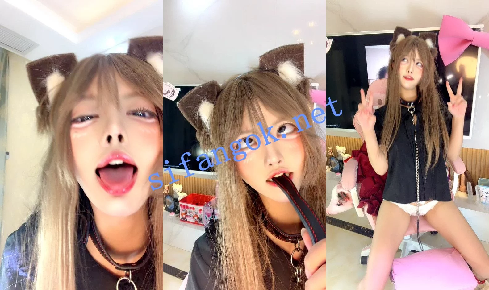 ⚡ 核弹! 张晚萌 二次元福利姬玩得花!色情的家! 图 04