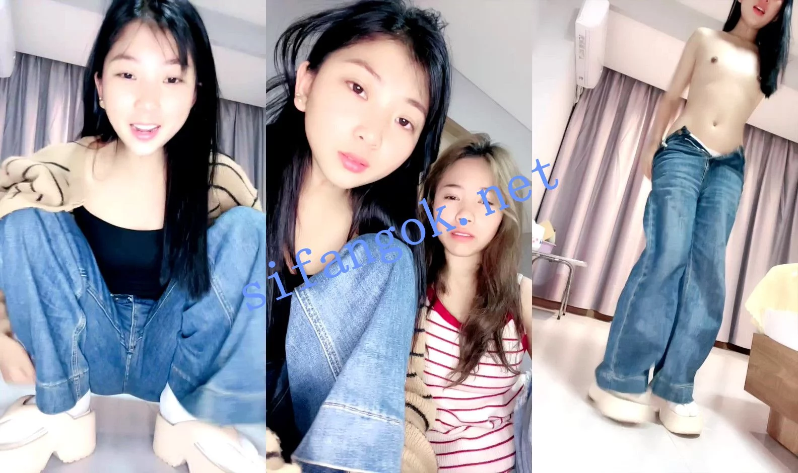 ⚡ 康妹 傻白甜学妹下海!大尺度插逼~还有闺蜜客串~ 图 10