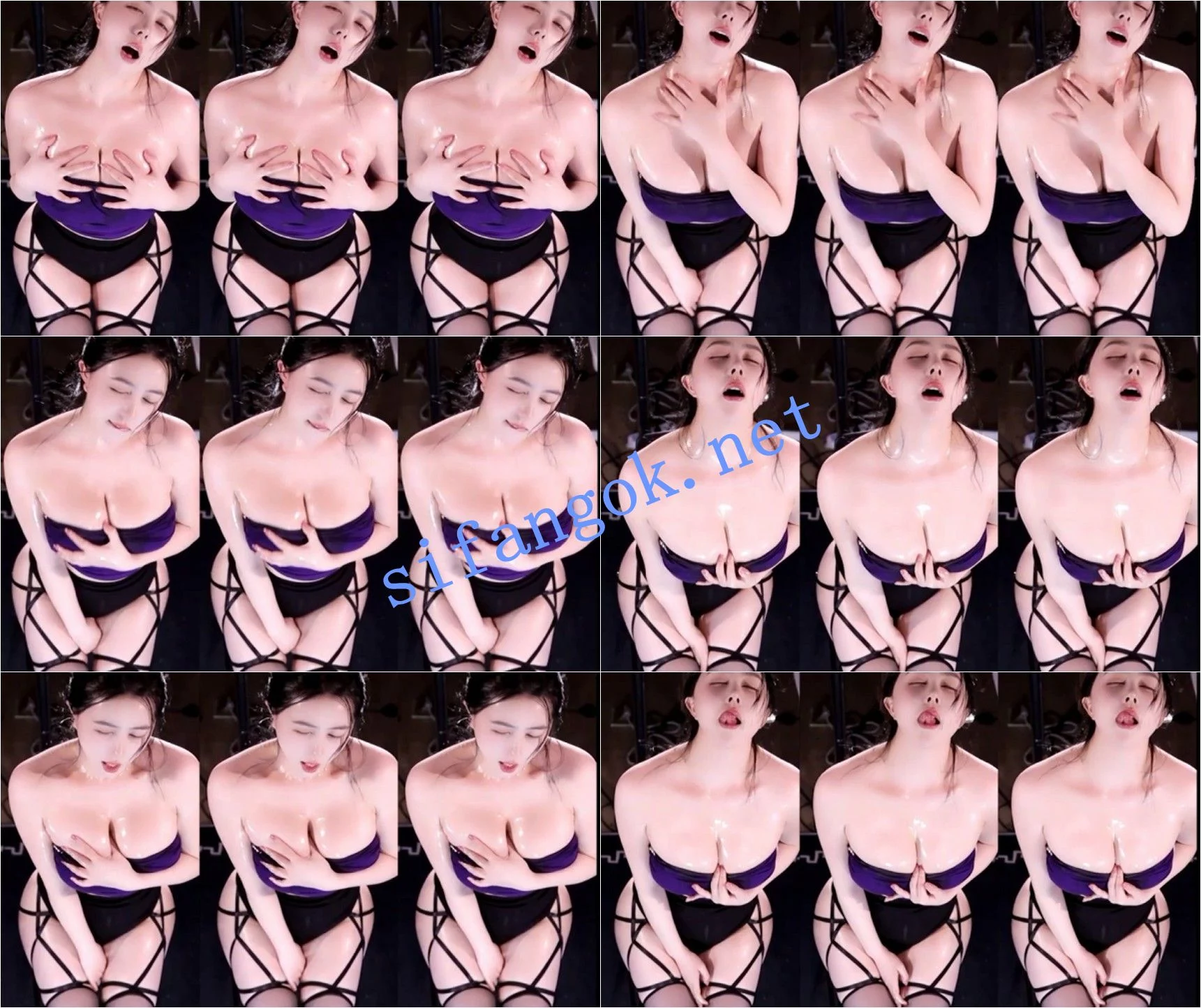 ✅虎牙斗鱼 小酒窝翁馨-8 巨乳 真空半裸 抖胸 发骚勾引 口交 图 01