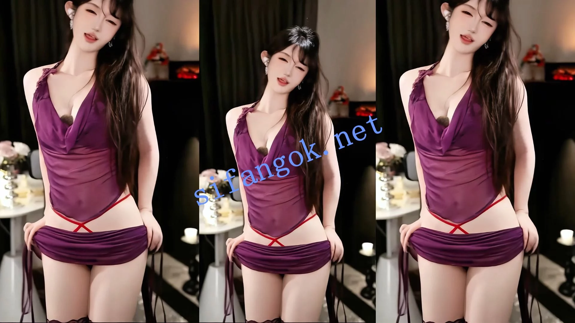 【来秀】别管了 青春小美女  透视漏内骚舞  精选4V