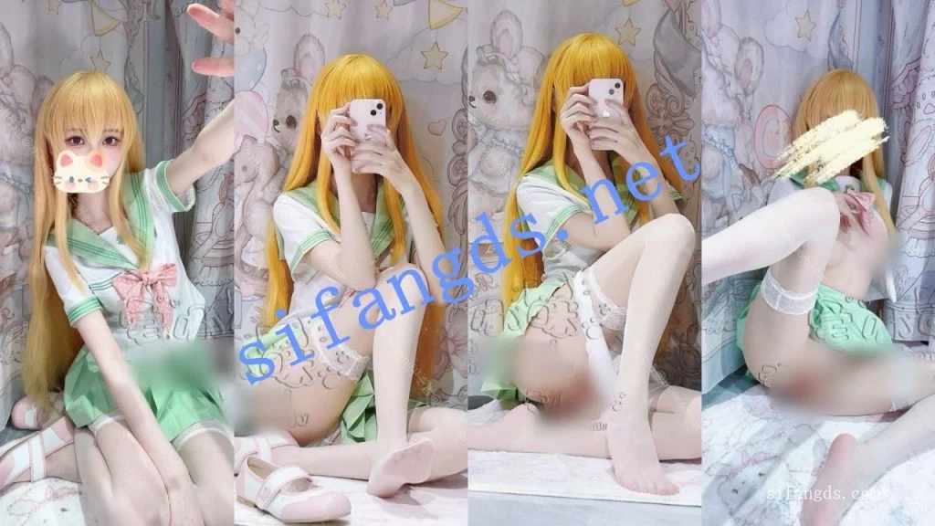 推特萌妹 小宅咪 可爱反差裸舞 超粉嫩小穴插出小白浆