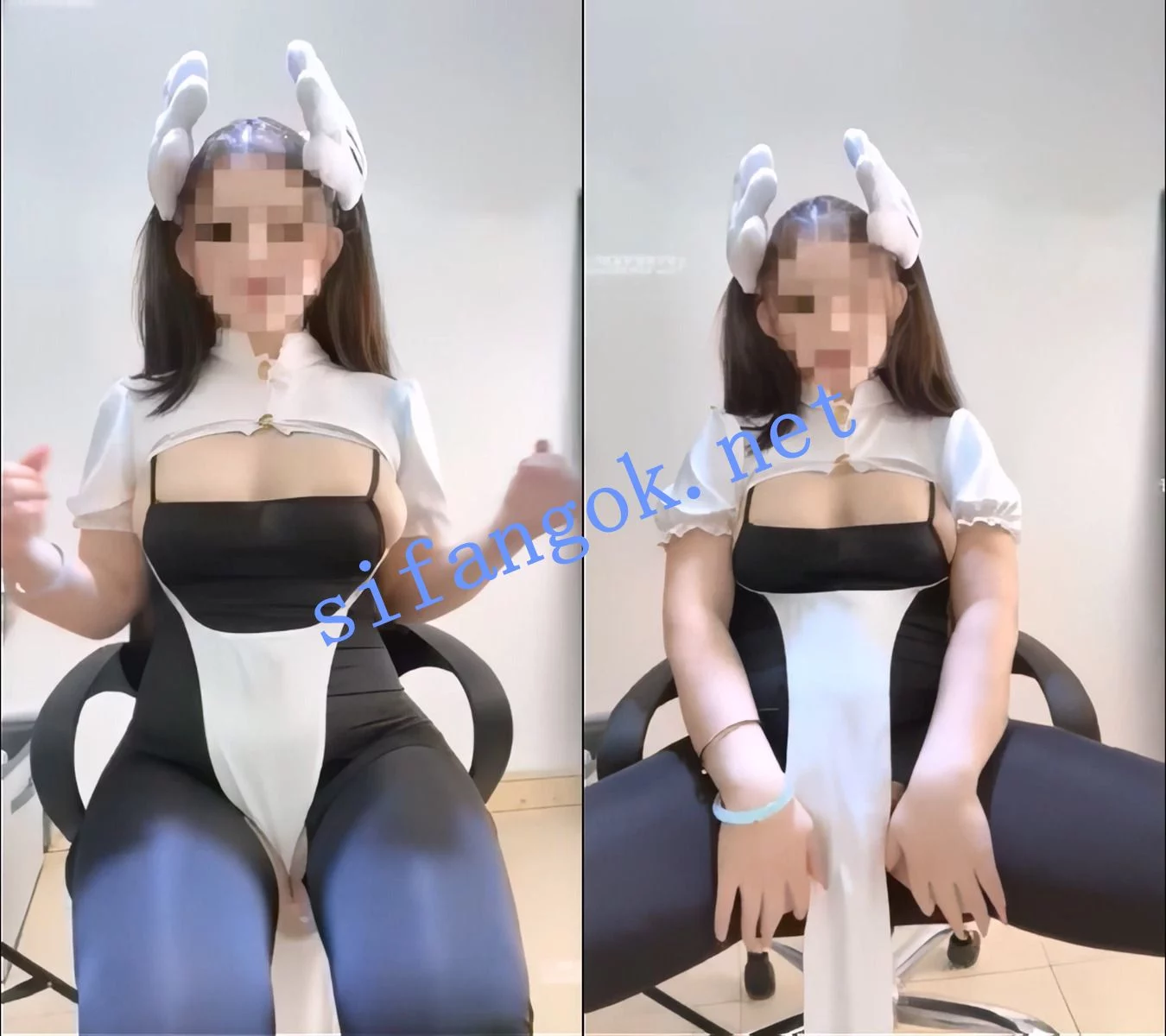 抖音 超顶级巨乳白虎萝莉 董川奈 大尺度私拍 好骚 图 24