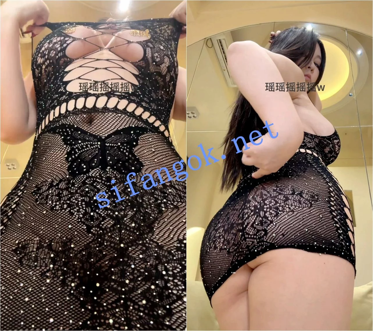 ✅微博 小王同学瑶瑶摇摇摇 木瓜巨乳 大尺度勾引 抖胸等 图 03